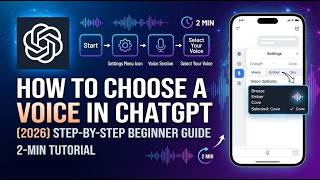 How to Choose a Voice in ChatGPT 2026 Step by Step Beginner Guide 2 Min