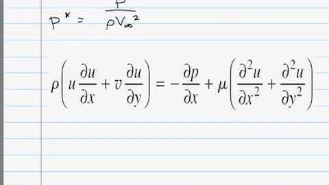 Deriving the Dimensionless Equations of Motion