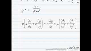 Deriving the Dimensionless Equations of Motion