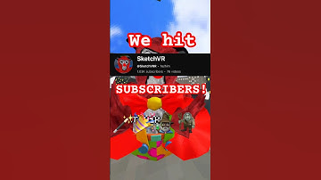 I hit 1k subscribers! #gorillatag #gtag #gt #vr #fyp #bts #shorts #video #jmancurly #1k #SketchVRR