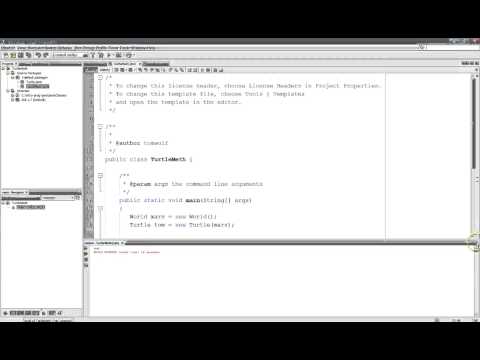 Java Media B 3 - Using parameterised methods for our Turtles