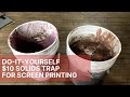 Easy & Cheap SOLIDS TRAP for Screen Printing. Every printer needs to see this!