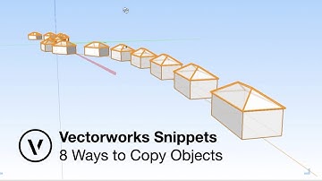 Vectorworks Snippets: 8 Ways to Copy Objects