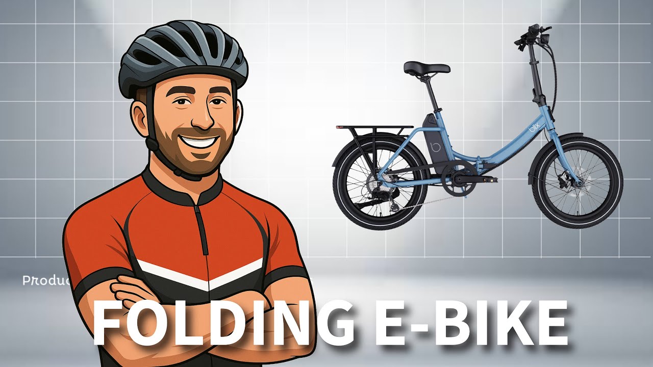 Складной электровелосипед Blix Vika X — первый в мире электровелосипед с автоматическим переключе...