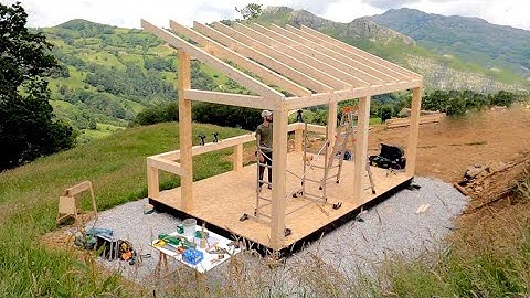 How to Build a Timber Frame Studio | Part 1| Project Explanation, Drawings and Floor Bearers