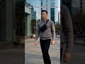 Scared to Want More? Small Designer Sling Bag for Men Crossbody EDC 1L Urban Style | Max Kremen