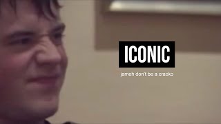 jamie cook being iconic for one minute straight