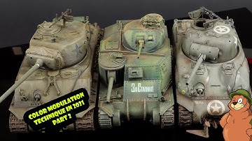 The color modulation armour weathering style in 2021 PART II SURPRISING RESULTS !!