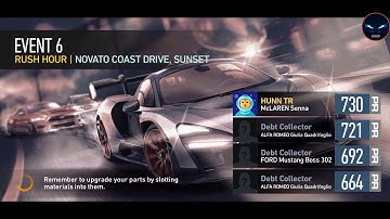 NFS No Limits | McLAREN Senna | KNIGHTS DRAMA TRACTION | Day 4 - Complications | Event 6 - Rush Hour