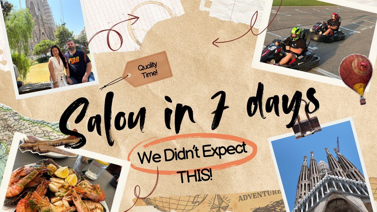 Salou, Spain Travel Vlog | Beach, Food & Family Chaos 😂