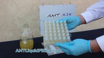 e-Cigarette e-Liquid Bottle Filling Machine AMT-X36