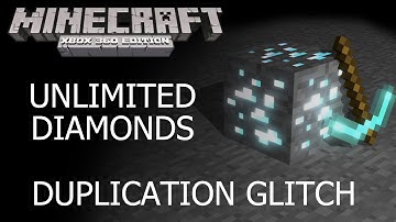 Minecraft: Xbox 360 - How To DUPLICATE Items on Xbox (Unlimited Diamonds) [TUTORIAL]