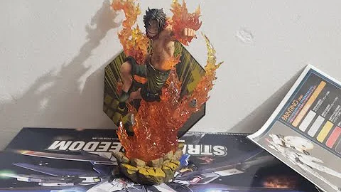 review mô hình Portgas D . ACE ( Onepiece figure ) _ ( Onepiece )