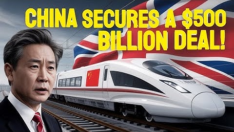 China bouwde de helft van de hogesnelheidslijnen ter wereld – nu bouwt het ook de Britse