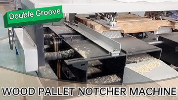Why the ZZCHRYSO Double Groove Wood Pallet Notcher Machine is a Must-Have for Woodworkers