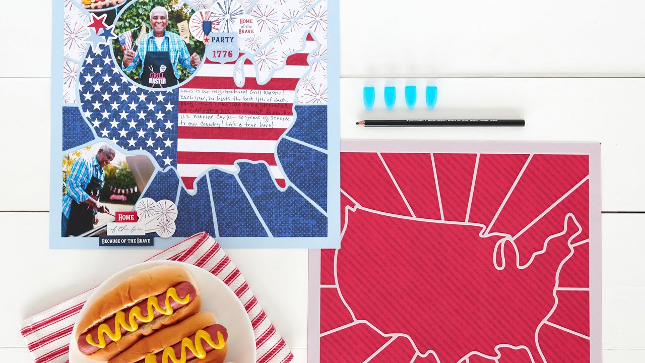 Patriotic Projects: USA Scrapbook Ideas For The Fourth Of July – Creative  Memories Blog