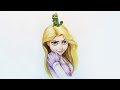 Уроки рисования. Как нарисовать Рапунцель how to draw Rapunzel from "Tangled" | Art School