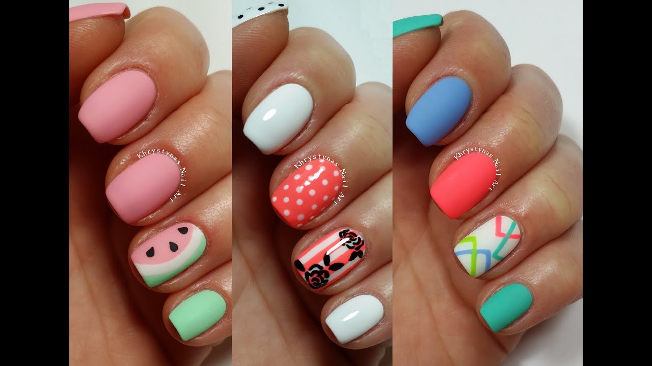 1. Simple and Easy Nail Art Designs for Beginners - wide 1