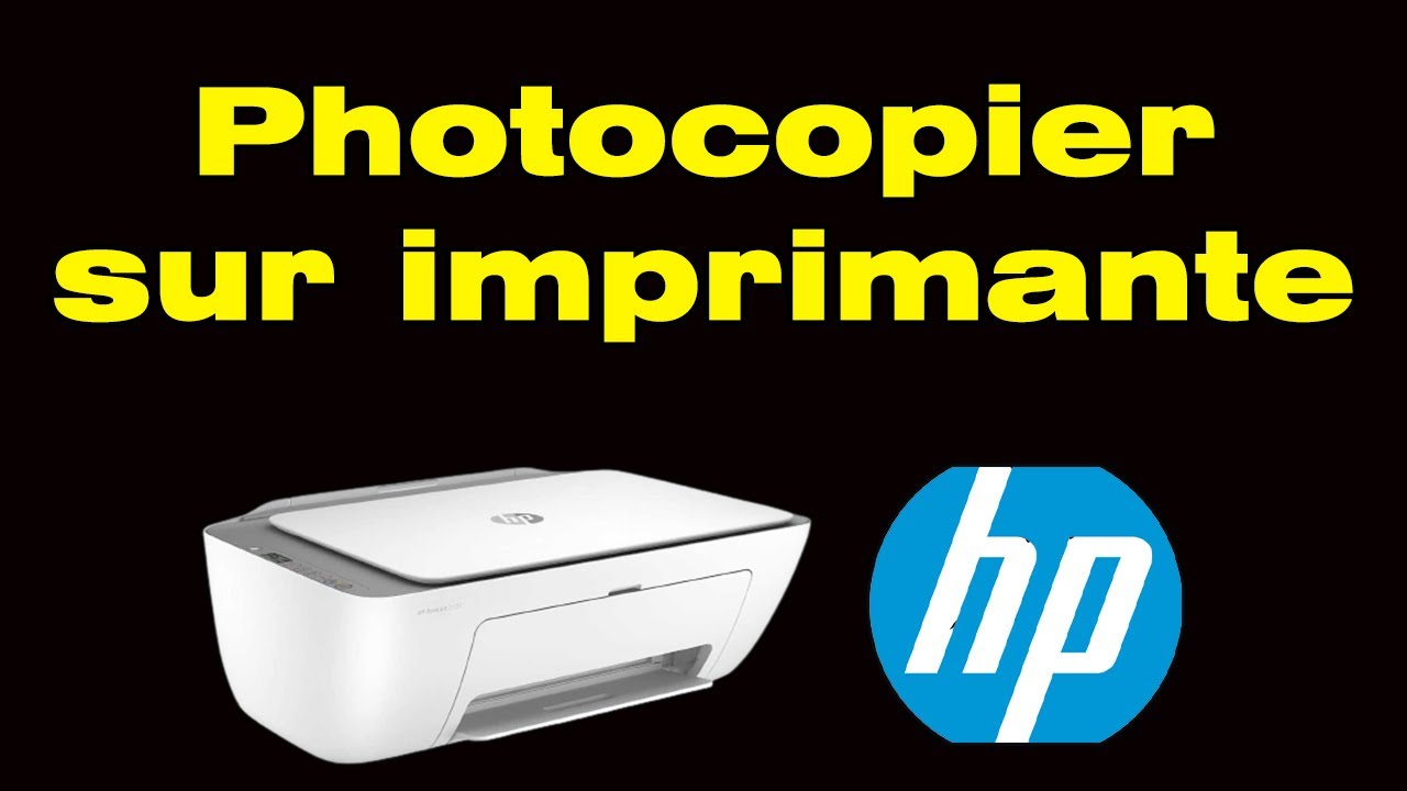 Imprimante Hp Photosmart Comment Faire Fonction Photocopie