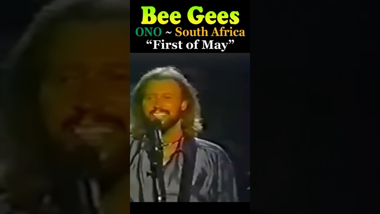 Bee Gees ONO South Africa “First of May” Live 1998 #shorts - YouTube
