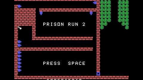 "Prison Run II" for Texas Instruments TI99 in TI Basic
