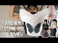 Yoursblack alternative clothing haul and review!