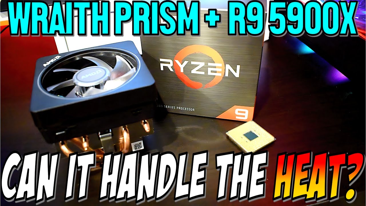 Wraith PRISM Vs. 360MM AIO Water Cooler for 3700X & 3900X - YouTube