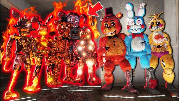 GTA 5 Mods FNAF Withered Animatronics FULL PACK - GTA 5 Mods Website