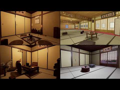 Unreal Pythonを用いた和室の自動生成／Procedural Environment『1,000の和室』