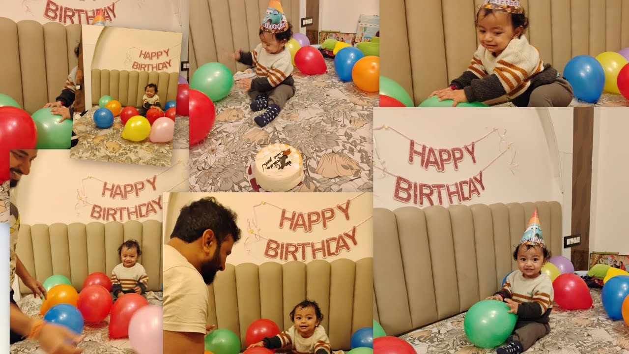 Rishan Ka 1st Birthday Celebration 🎂 | Mera Baby 1 Saal Ka Ho Gaya 🥹💙 @RichakiDuniya2.0 #viralvideo 