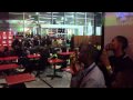Ghana Fans in Johannesburg Airport