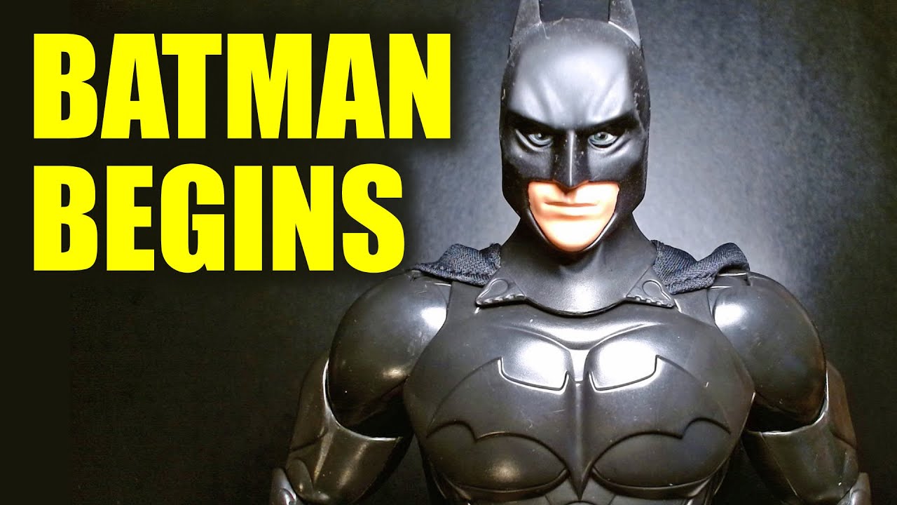 Batman Begins 14 Inch Action Cape Batman Mattel Action Figure