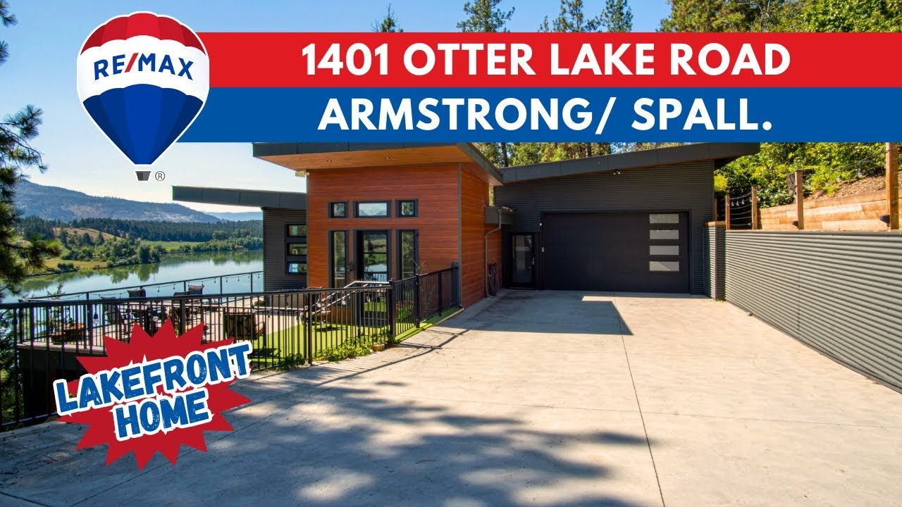 Armstrong Waterfront acreage 1401 Otter Lake Road, Modern home on Otter Lake YouTube