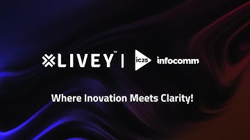 LIVEY at InfoComm India 2025