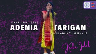 Download Lagu KAKR IDOL | NO. URUT (24) | ADENIA BR TARIGAN - RUNGGUN TJ. SARI KM 10 MP3