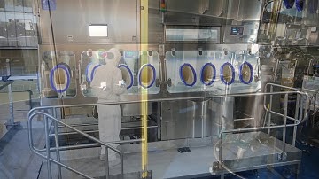 Bag preparation for vessel dispensing in a Containment Dispensing Isolator