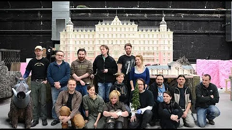 THE GRAND BUDAPEST HOTEL model shop