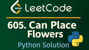 Leetcode 605 - Can Place Flowers - Python Solution #leetcode #dataengineering #python