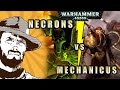 FFH Играем: Warhammer 40000 Necrons vs Mechanicus