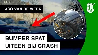 Auto Knalt Door Tuinhekje Na Crash - Aso Van De Week