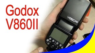 Godox V860IIN (Flashpoint Zoom Li-on R2 TTL For Nikon) - обзор и Распаковка