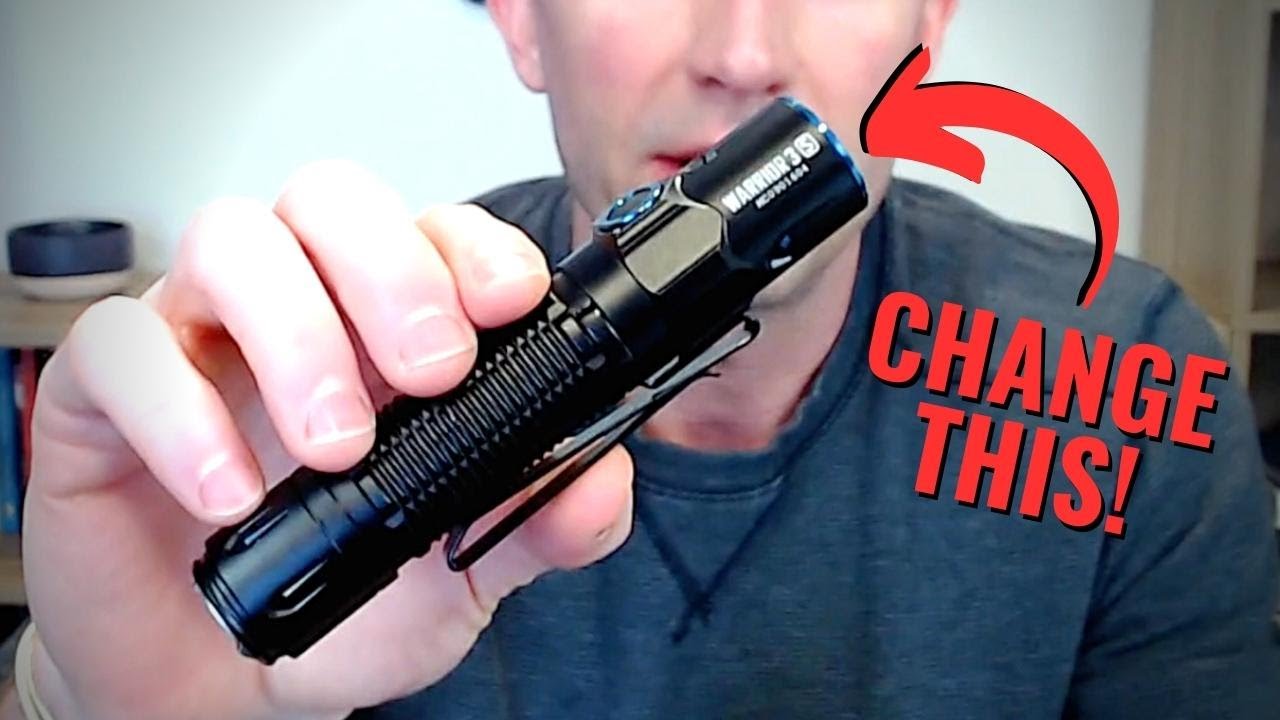 Olight Warrior 3S Tactical Flashlight