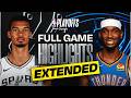 EXTENDED 2 SPURS At 1 THUNDER FULL GAME 7 HIGHLIGHTS May 30 2026 