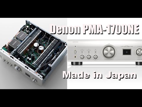 DENON PMA-1700NE...REMEMBER THE SOUND! - YouTube