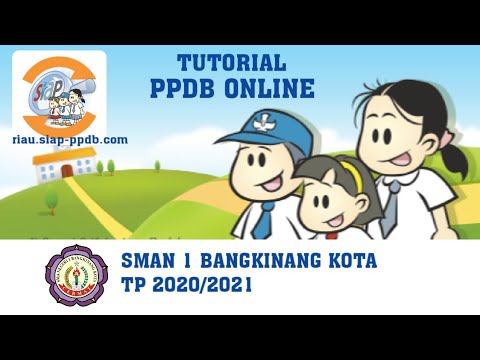 tutorial ppdb online sman 1 bangkinang kota - youtube