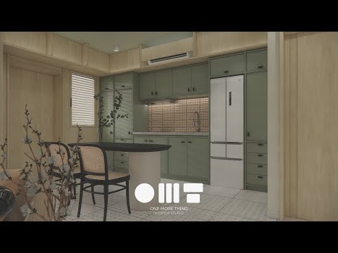 住家設計｜金谷大廈｜北歐 ｜清新綠色｜復古細節｜室內設計分享｜