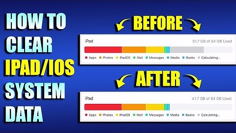 How To Clear System Data In iPad/iOS