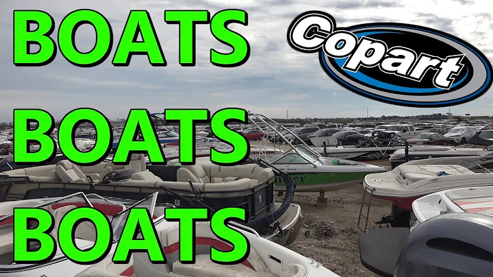 WRECKED FLOODED BOATS EVERYWHERE Rebuildable? Copart Walk around