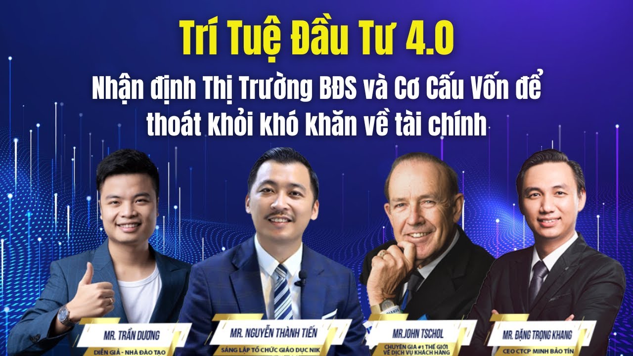 Nhận Định Thị Trường BĐS và Cơ Cấu Vốn Để Thoát Khỏi... - youtube