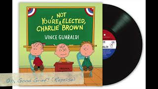 Oh, Good Grief! (Reprise)
“Oh, Good Grief! (Reprise)” (Track 12) from “You’re Not Elected, Charlie Brown (Original Soundtrack Recording)”. All Songs by Vince Guaraldi. Vince Guaraldi (piano, electric piano, vocals, and guitar), Seward McCain (bass), Tom Harrell (trumpet), Glenn Cronkhite (drums), Mel Martin (woodwinds), Pat O’Hara (trombone), and music supervision by John Scott Trotter. The soundtrack was produced by Sean Mendelson and Jason Mendelson and album mixed at Bones and Knives by Terry Carleton and restored and re-mastered by Vinson Hudson. Available for pre-order on CD, Vinyl and digital: https://found.ee/vinceguaraldi_yourenotelectedcharliebrown. Release Date September 6, 2024 ℗©2024 Lee Mendelson Film Productions, Inc. All Rights Reserved Oh, Good Grief! (Reprise)